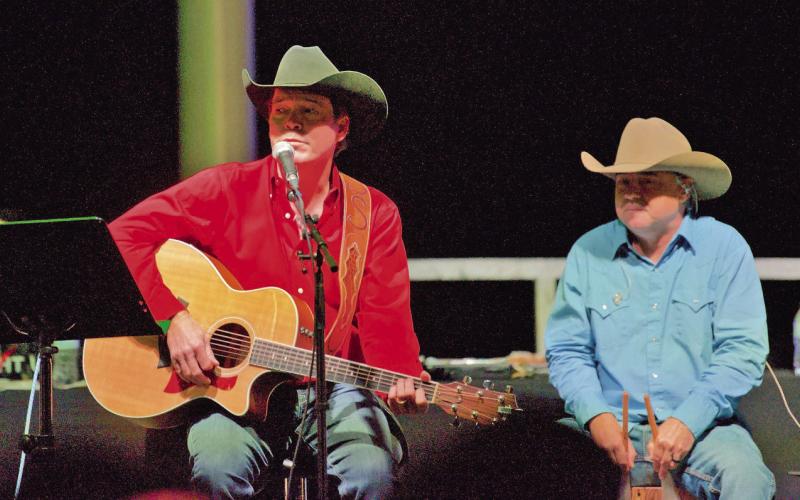 Clay Walker entertained an enthusiastic crowd at the Light Up Vidor event held at Eastgate Church Sunday afternoon as part of the 3-day Vidor’s Hometown Holidays celebration.