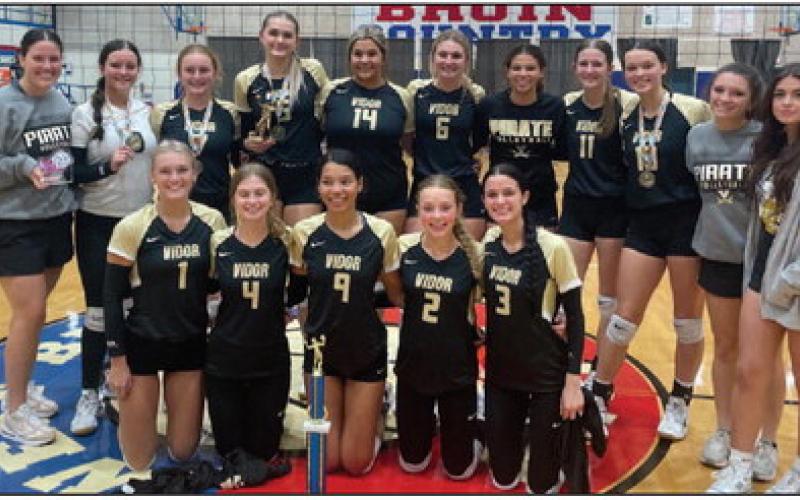 Lady Pirates volleyball win district opener 3-0