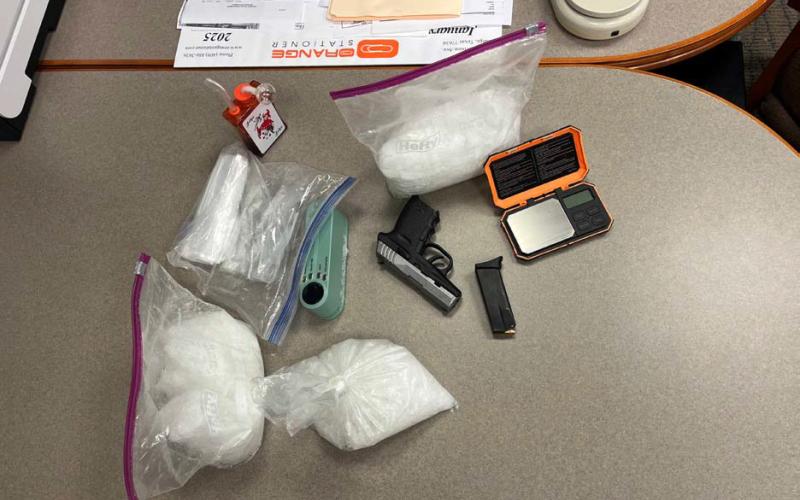 Traffic stop in Orange yields 2.5 kg of meth