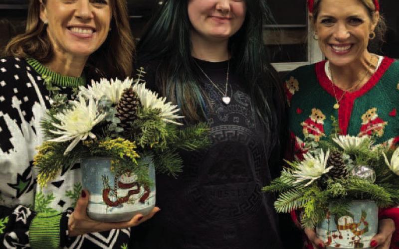 VHS Floral Design Hosts Successful First Annual Christmas Fundraiser