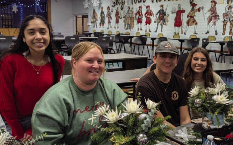 VHS Floral Design Hosts Successful First Annual Christmas Fundraiser