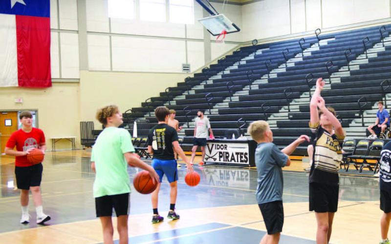 VISD athletes participate in Summer Camp