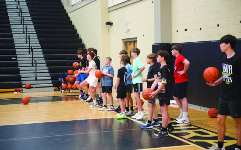 VISD athletes participate in Summer Camp