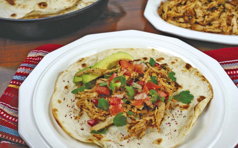 Leftover Turkey Carnitas Tacos