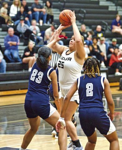 Lady Mustangs as. Madison Perkins