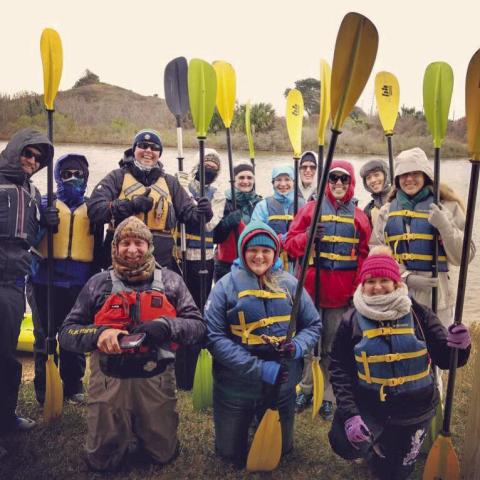 First Day Paddle at Galveston Island State Park Photo:Texas Parks and Wildlife