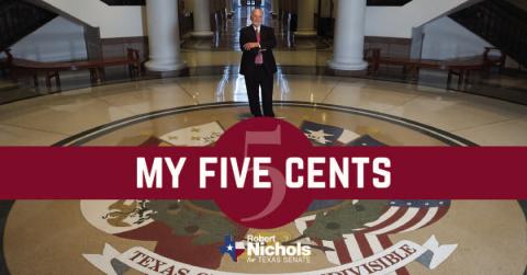MY FIVE CENTS
