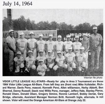 VIDOR’S PAST