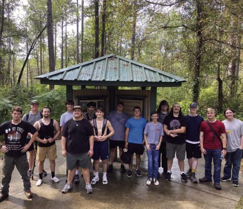 VHS Building Trades Observe Big Thicket Trees