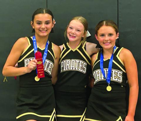 Day1: Paisley Travis- Leadership Award Daphney Arrant- Top Top Girl (Stunt Award) Brelyn Venable- Best Motions