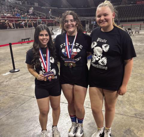 Pictured are: Lana Skinner, Madison Watson and Taylor Light.