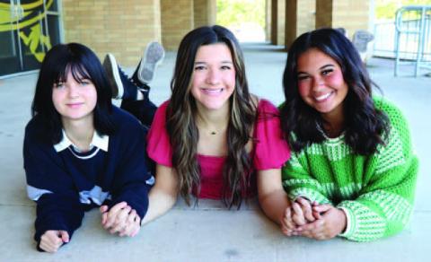 Senior Princesses: Erica Callahan, Marissa Majors, Taylor Redmon