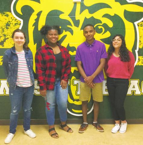 Briana James, Alasia Allen, Alton Lewis, Janniliz Nazario-Gonzalez