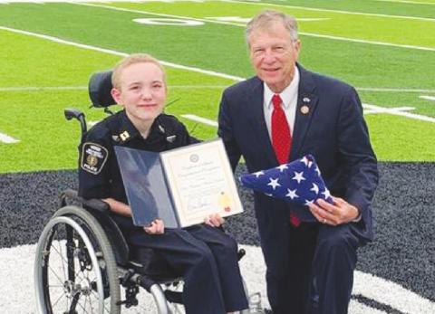 Babin Honors Captain Weston Keisler