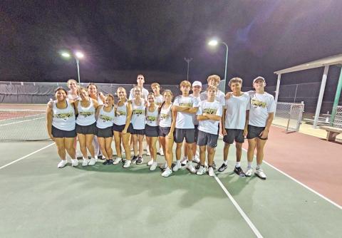 Vidor Pirate Tennis wins again