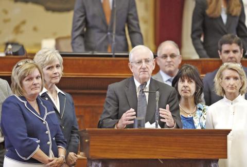 State Rep. John Smithee, R-Amarillo, has announced he is running for speaker of the Texas House. Credit: Bob Daemmrich for The Texas Tribune