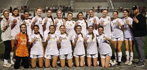Lady Pirate soccer heads to Regional semi-finals after defeating Hardin-Jefferson