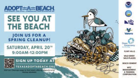 Commissioner Buckingham Announces the 2024 Adopt-ABeach Coastwide Spring Cleanup
