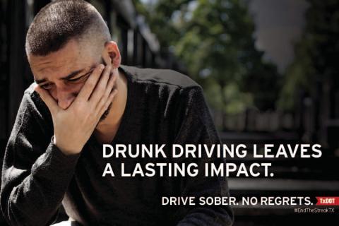 TxDOT spotlights impact, loss from drunk driving