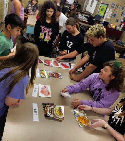Agrilife Extension Agency Visits VJH CTE Home Economics Classes