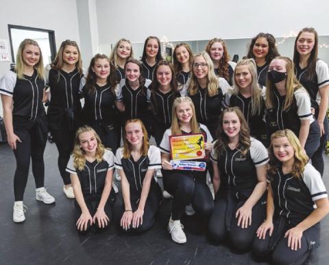 VHS Brigadettes score well on virtual halftime showcase