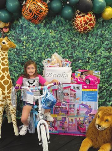 Preschool Prize Basket Winner- Layla Braneff