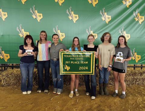 Winnie Rice Festival Rice Judging winners
