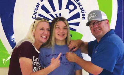 VHS 20-21 Senior Katelyn Watson Earns CNA Certification