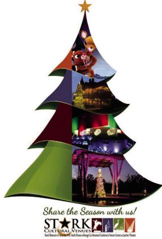 Seasons Greetings: Scenes from Stark Family Life Fence Banner Display