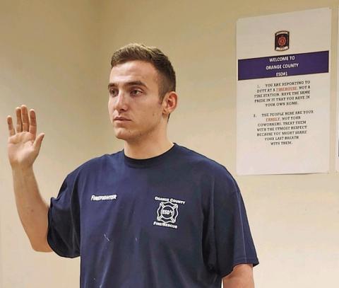 ESD Adds Full-time Firefighter