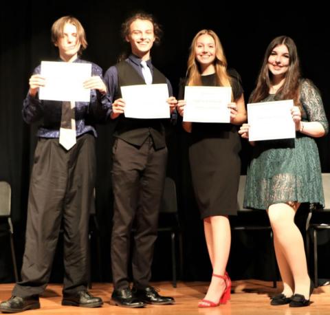 Vidor High School winners