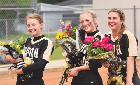 Senior night softball