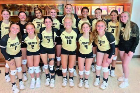 Lady Pirate Volleyball Courtesy Photo