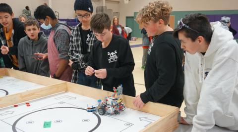 VJHS Robotics Team at TCEA Robotics Contest
