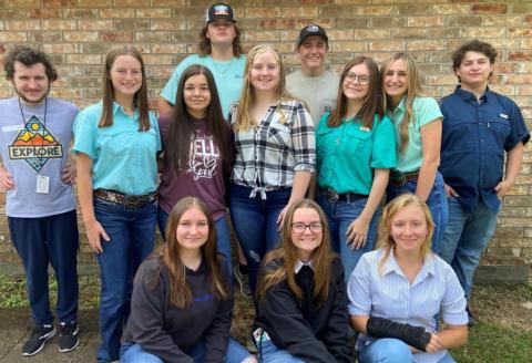 Vidor FFA Wildlife Judging Team
