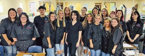 Aesthetician Elizabeth Coward is Guest Speaker in VHS COS classes