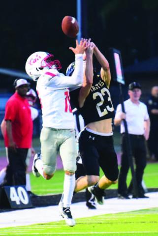 Dane Villadsen breaks up a Wildcat