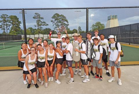 Pirate Tennis is 2-0 in district play