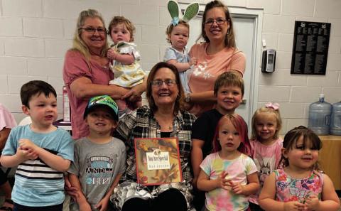 The Vidor Public Library held Itty Bitty Story Time on Tuesday, April 4, 2023. Guest Wanda Whitehead, Chaplain with Best Hospice Care of Texas read “You Are Special” by Max Lucado. The children made a bunny craft and enjoyed some treats. Courtesy Photo