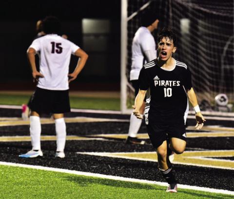 Jan Ibars Roca was named to the 17-4A All-District Boy's soccer Teamfirst team Photo by Randall Luker