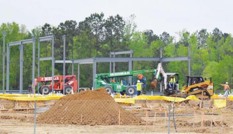 New school shaping up