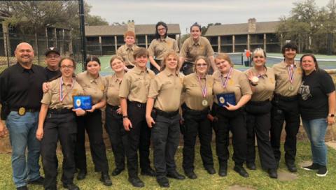Vidor High School Criminal Justice Students
