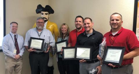 VISD Employees of the month
