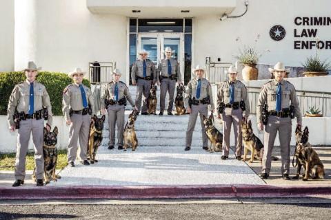 DPS Graduates Eight New K-9 Teams and Three K-9 Tech Trainers