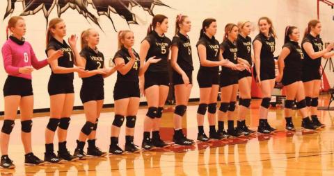 Lady Pirates 2020 Playoff Team For only the second time in VHS history, the Vidor Lady Pirate volleyball team qualified for a playoff spot. Pictured are Skyler Head, Brooklyn Healy, Ella Bunting, Aarilynn Richardson, Ava Lightfoot, Brooklyn Bushelle, Brilie Cornelison, Izzy Wade, Kennedy Ardis, Rylee Sherman, Claire Villadsen and Ashleigh Sherman.