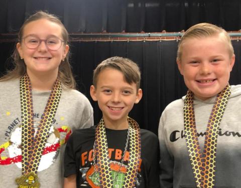 Spelling bee at Pine Forest