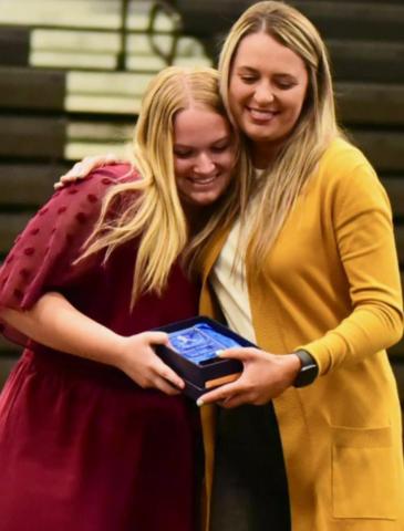 Allison Simmons-Softball Defensive Player of the year Photo by Randall Luker