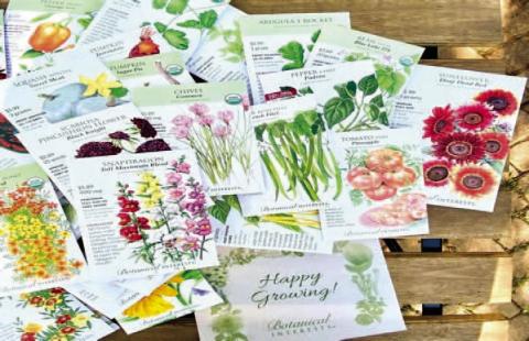 Seed catalogues are filled with detailed information about new and heirloom varieties of vegetable and flowering seeds. Each year we receive numerous catalogues which makes for an entertaining ‘rainy day’ afternoon as we read through each catalogue (page-by-page), marking pages which hold information that captures our attention (image courtesy: inthevintagekitchen, com).