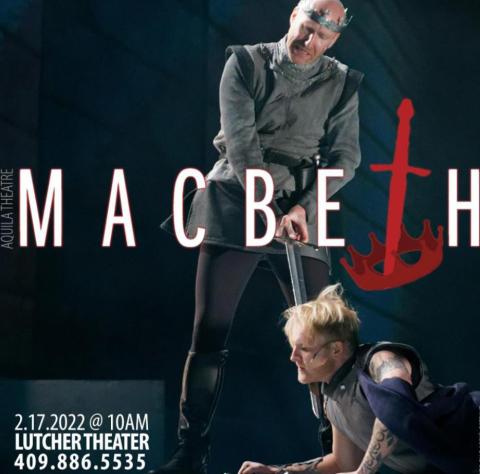 Shakespeare's Macbeth takes the stage at Lutcher Theater