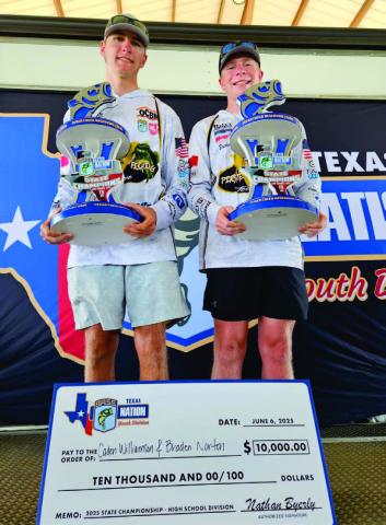 VHS grads Caden Williamson and Braden Norton win state championship